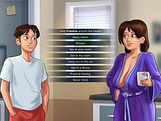 summertime saga 105, continuing the game adventure with some erotic twists.