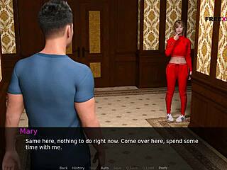 In dusklight manor, john does rough with mary after she watches porn