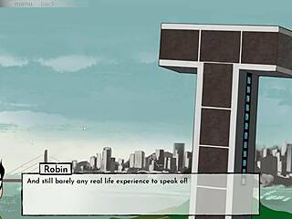 18Titans Part 12 - Cumming on Blackfire in Hentai Game