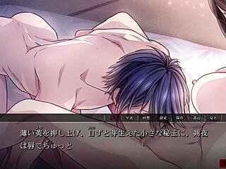 Yoshiwara Higanbana: Sakuya 2 in casual hentai game scene
