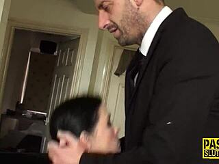 Milf sub anally rides in hardcore bdsm scene