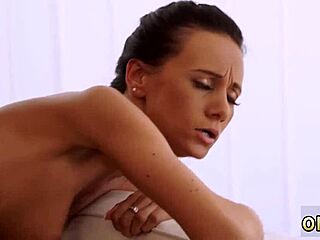 Older Lady and Cute Teen Share Wild Blowjob Cam Moment