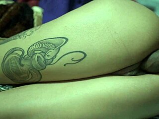 violet, is that big black cock massaging your ass roughly?