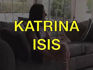 Katrina Isis Rides in Cowgirl, Gets Anal Blowjob and Doggystyle Pussy Fucking with Gaping Natural Tits.
