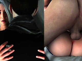 Busty blonde takes large cock creampie