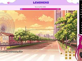 Vtuber LewdNeko Plays Love Cubed Part 8 With Huge Tits And Creampie!