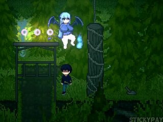 succubus hunt- i fucked a thick white girl with big ass and she passed me to her friend- hentai sex game - part 3