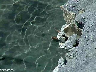 I watch this beach couple having sex part 2 with errors