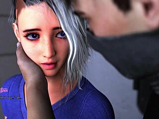 Busty blonde takes large cock creampie