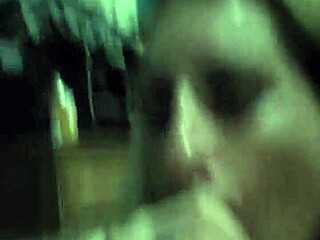 Cute Blonde Girlfriend Gives Sloppy Deepthroat Blowjob In Thong