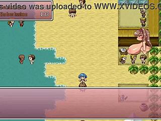 Oh, Sana's lactating tits on the beach!