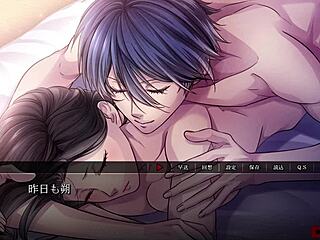 Yoshiwara Higanbana: Sakuya 2 in casual hentai game scene