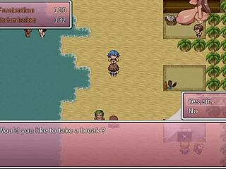 Oh, Sana's lactating tits on the beach!