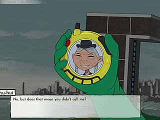 18Titans Part 12 - Cumming on Blackfire in Hentai Game