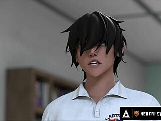 i love watching busty hentai teacher bang horny students