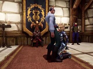 sex in the throne room feels so wild with warcraft vibes