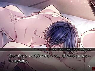 Yoshiwara Higanbana: Sakuya 2 in casual hentai game scene