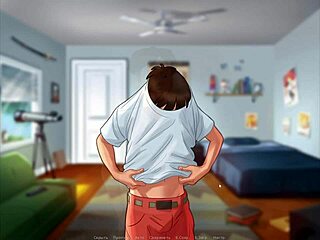 I’m hooked on Summertime Saga, part 45, pure naughty fun.