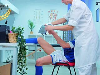 Creamy twink gets a steamy massage in HD.