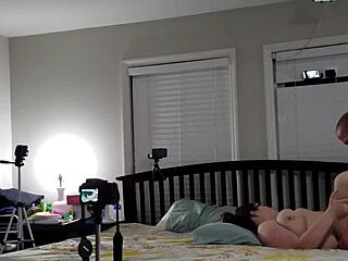 watch this bbw wife get fucked and cum on her belly.