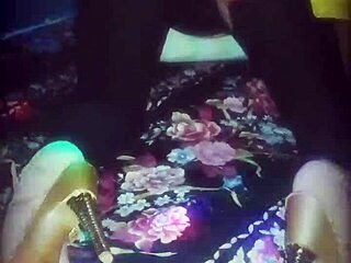 Sharon, 40, strips to latex and dominates with fierce solo action