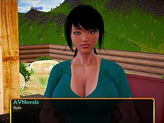 My new family game with big tits teens!