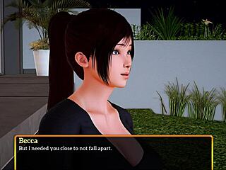 redhead with small tits bent over for doggystyle monster cock