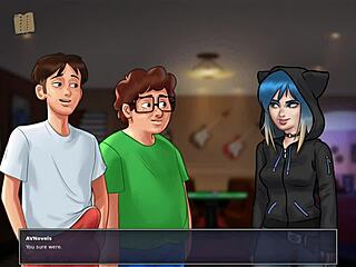 in summertime saga 159, i explore big cocks and small 18+ tits