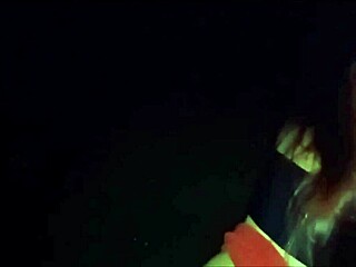 Wife in public with strangers.