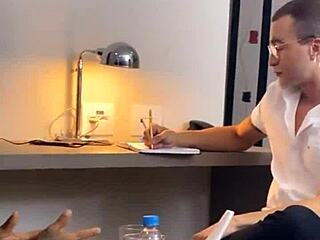 Tattooed Straight Guy Takes On Doctor in Brazilian Hospital Scene.