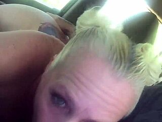 Slutty Wife Blows Then Rides Husband!