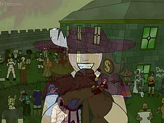 Trin for trin forførelse i natlig hentai anime parodi