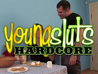 wankz- brunette coed craves hardcore anal cream action