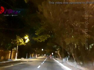 Hey, joined the public fun with my cuck, two cars followed for a naughty game!