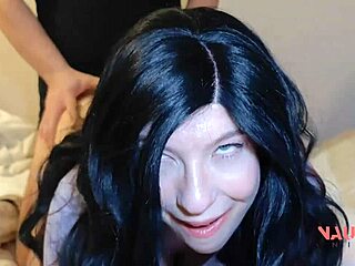 Step-Mom Volunteers for Anal Creampie Over GF