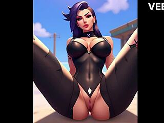 Prozkoumávání postav inspirovaných Overwatchem v anime hentai sérii