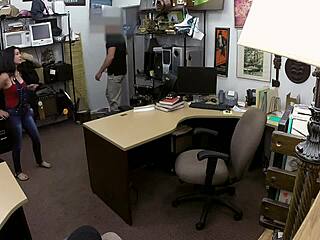 good young amateur humps hard in a tight pussy contest, so hot! 😍