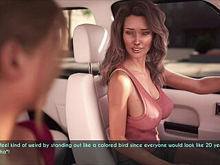 a wife and stepmother 235 in erotic cartoon with big tits