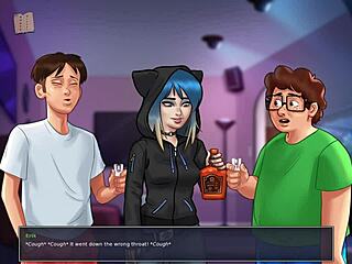 in summertime saga 159, i explore big cocks and small 18+ tits