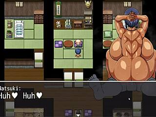 Brun jente Natsuki får massiv ansikts cumshot