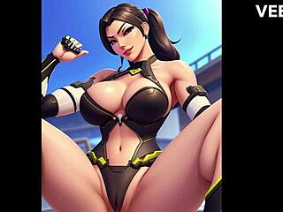 Exploring Overwatch-inspired characters in this anime hentai series