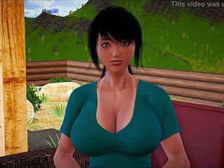 My new family game with big tits teens!