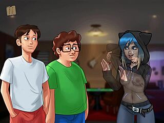 in summertime saga 159, i explore big cocks and small 18+ tits