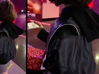 risky cinema quickie?