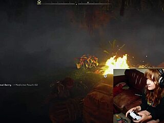 British Redhead Gamer Masturbates with Dildo, Gets Caught