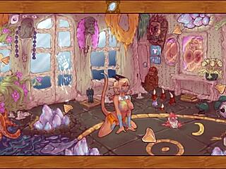 i'm getting a blowjob from a pixie goddess in magic dorm 2 hentai