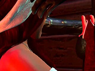 Krampus Trains New Naughty Helper with Monster Cock in Fantasy Hentai