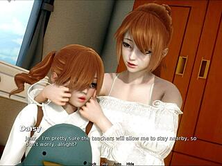 my bully turned into my lover in episode 51, fucking my big tits blonde