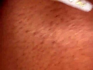 She toys with her pussy until it's gaping, then cums hard.