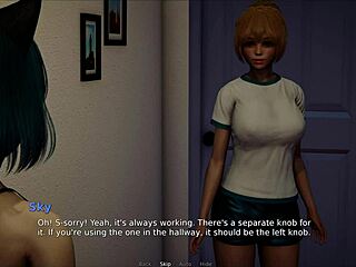 my bully turned into my lover in episode 51, fucking my big tits blonde